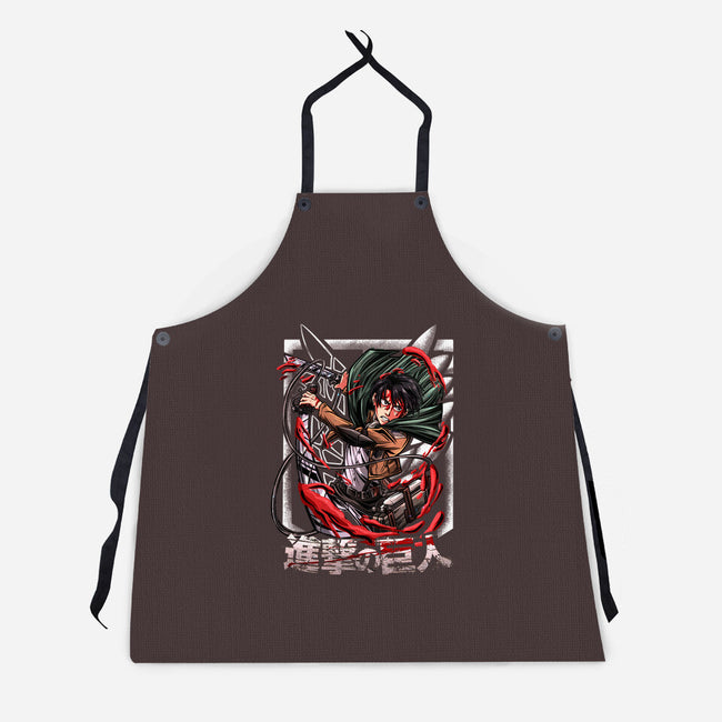 Giant Slayer-unisex kitchen apron-Conjura Geek