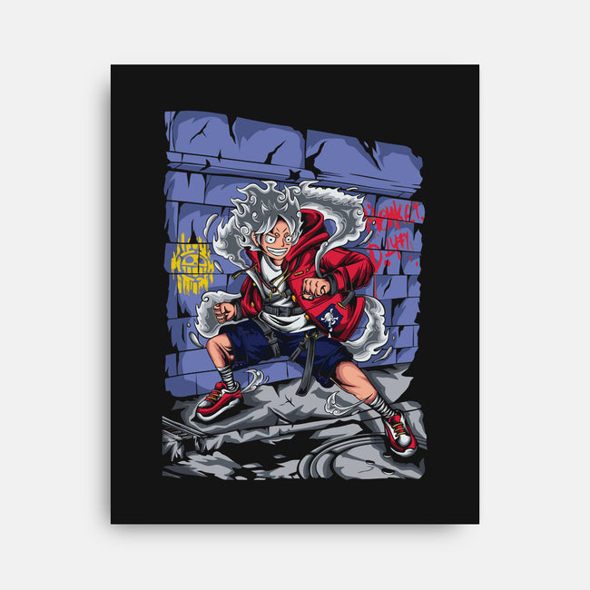 The Boy Gear 5-none stretched canvas-Hova