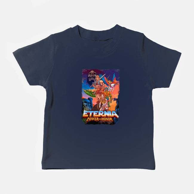 Eternia Power And Honor-baby basic tee-Diego Oliver