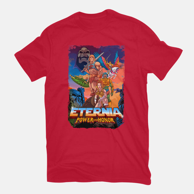 Eternia Power And Honor-womens basic tee-Diego Oliver