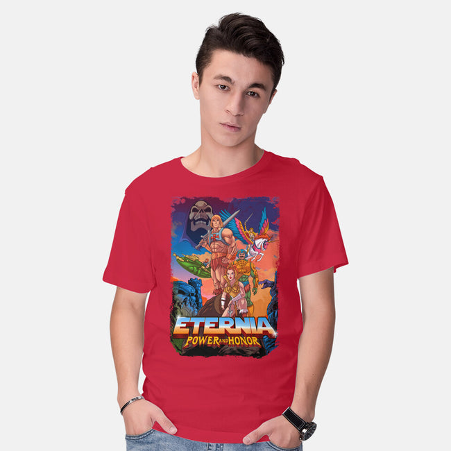 Eternia Power And Honor-mens basic tee-Diego Oliver