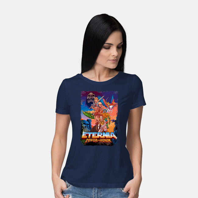 Eternia Power And Honor-womens basic tee-Diego Oliver