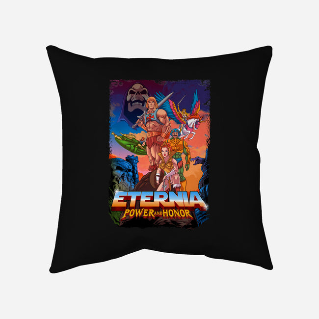 Eternia Power And Honor-none removable cover w insert throw pillow-Diego Oliver