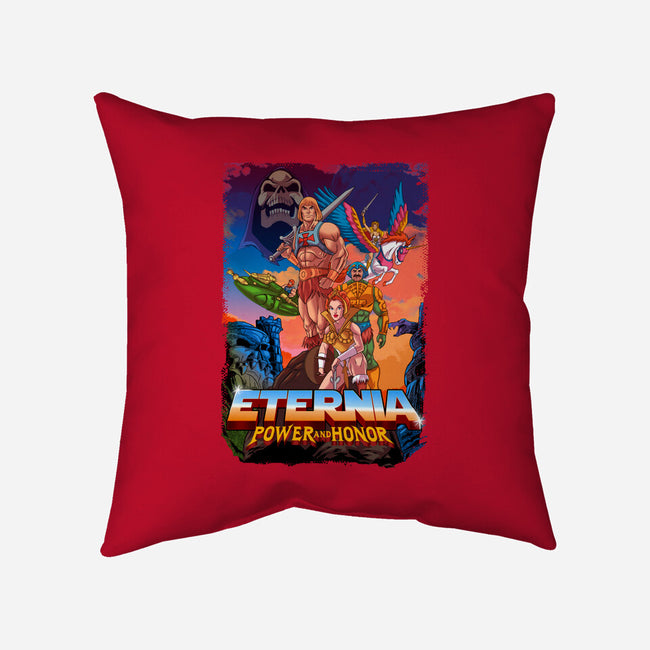 Eternia Power And Honor-none removable cover w insert throw pillow-Diego Oliver