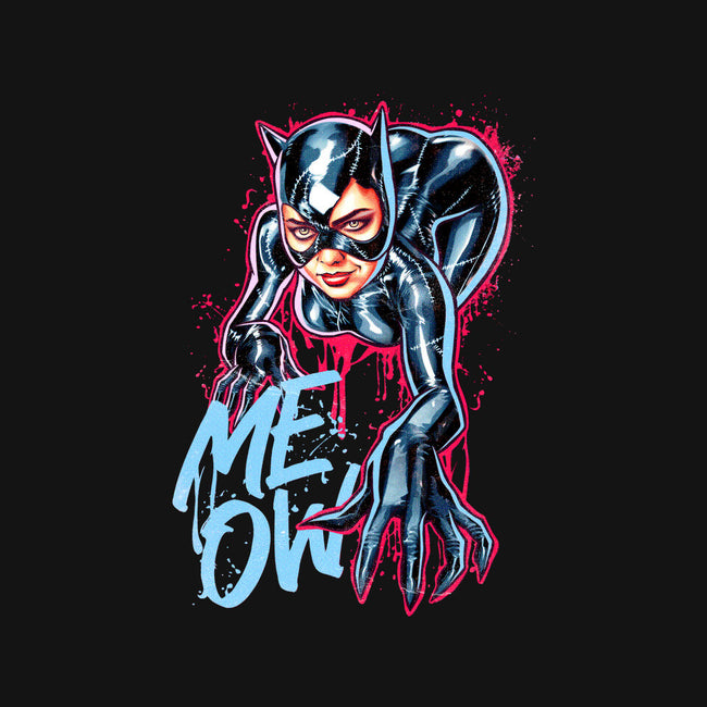 Cat Girl-womens v-neck tee-Hova