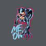 Cat Girl-none adjustable tote bag-Hova
