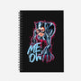 Cat Girl-none dot grid notebook-Hova