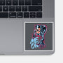 Cat Girl-none glossy sticker-Hova