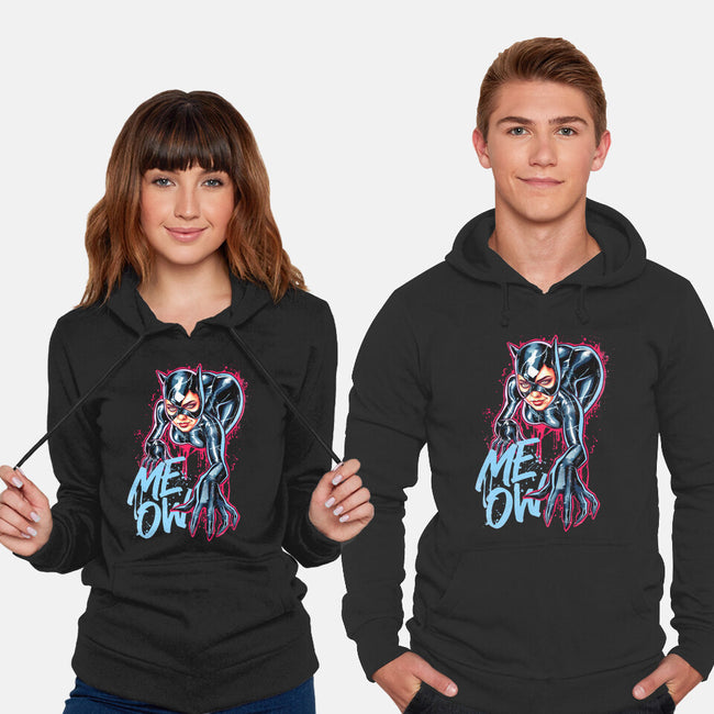 Cat Girl-unisex pullover sweatshirt-Hova