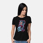 Cat Girl-womens basic tee-Hova
