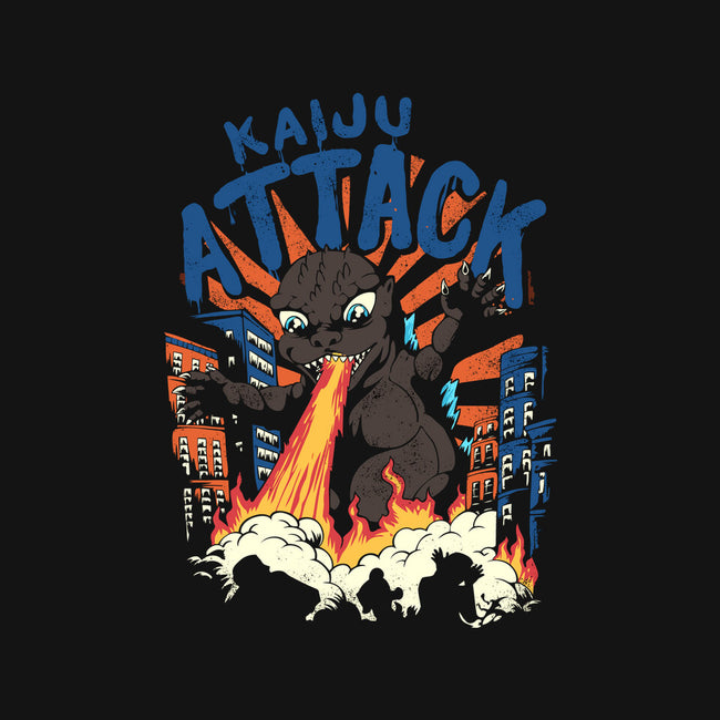 Kaiju Attack-none fleece blanket-Corndes