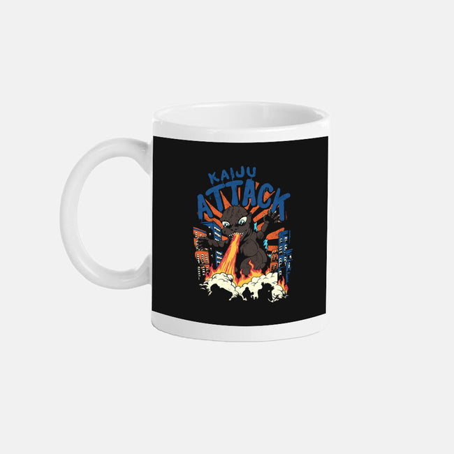 Kaiju Attack-none mug drinkware-Corndes