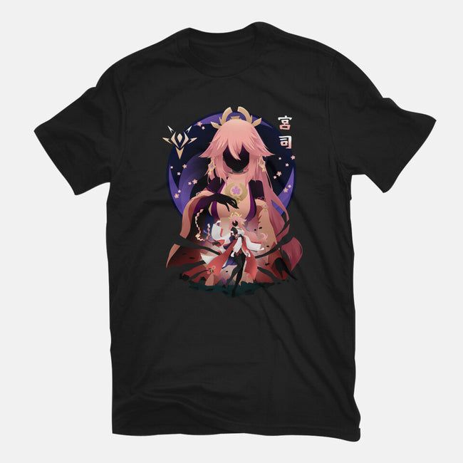 Fox Girl-mens heavyweight tee-bellahoang
