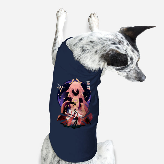 Fox Girl-dog basic pet tank-bellahoang