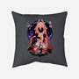 Fox Girl-none removable cover w insert throw pillow-bellahoang