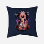 Fox Girl-none removable cover w insert throw pillow-bellahoang