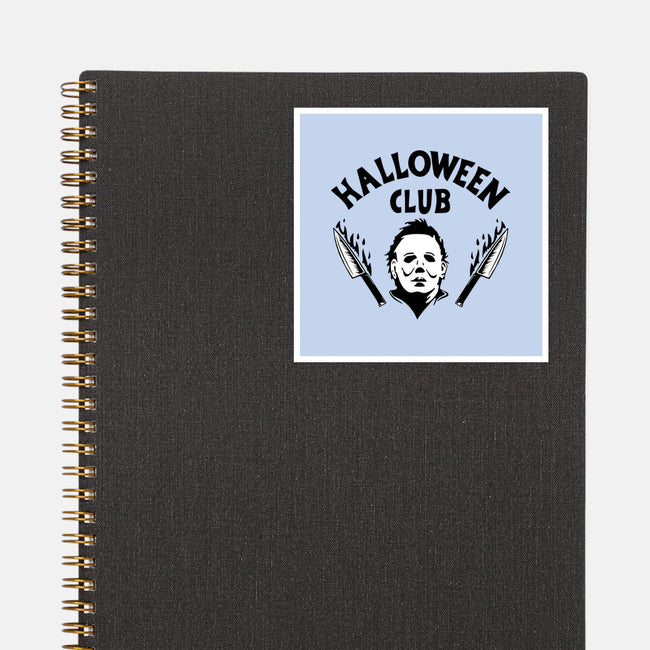 Halloween Club-none glossy sticker-Boggs Nicolas