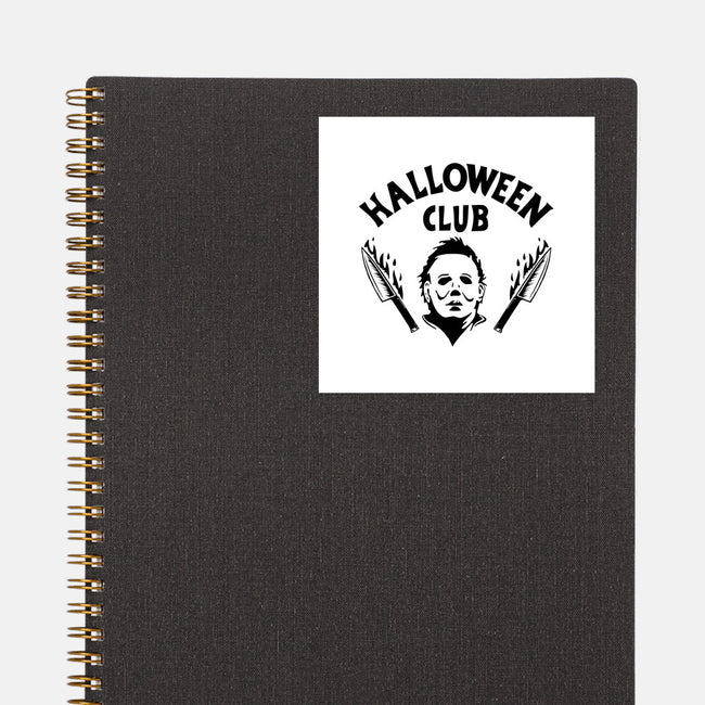 Halloween Club-none glossy sticker-Boggs Nicolas