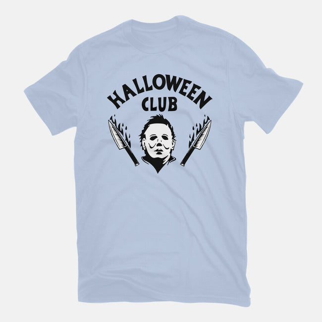 Halloween Club-womens basic tee-Boggs Nicolas