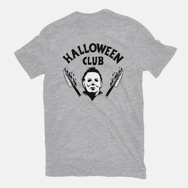 Halloween Club-womens basic tee-Boggs Nicolas