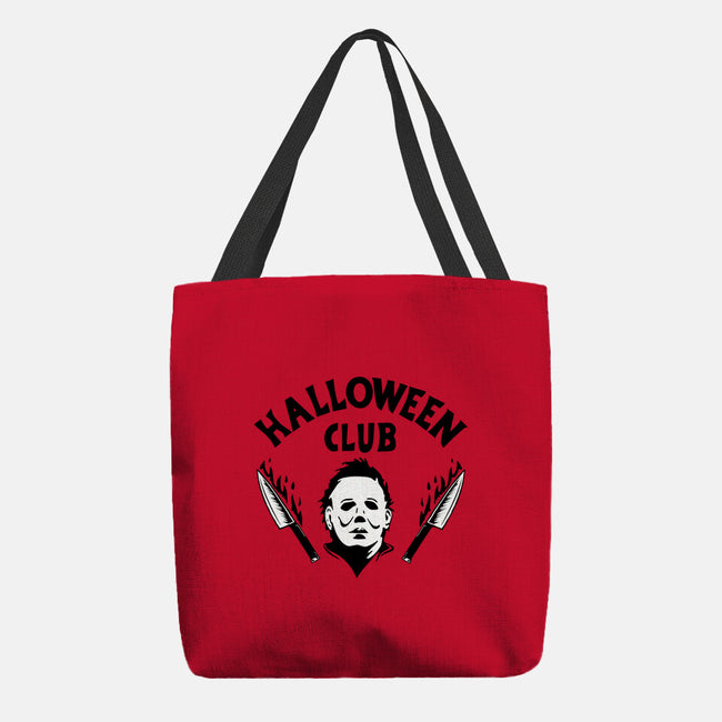 Halloween Club-none basic tote bag-Boggs Nicolas