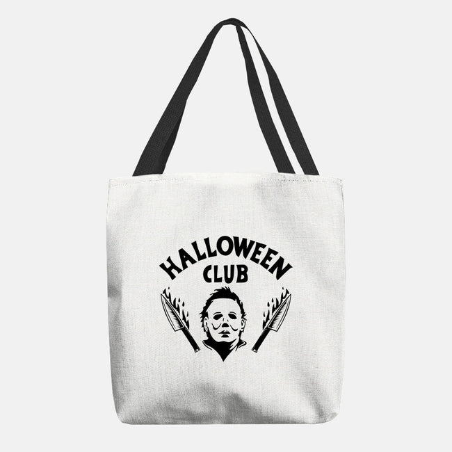 Halloween Club-none basic tote bag-Boggs Nicolas