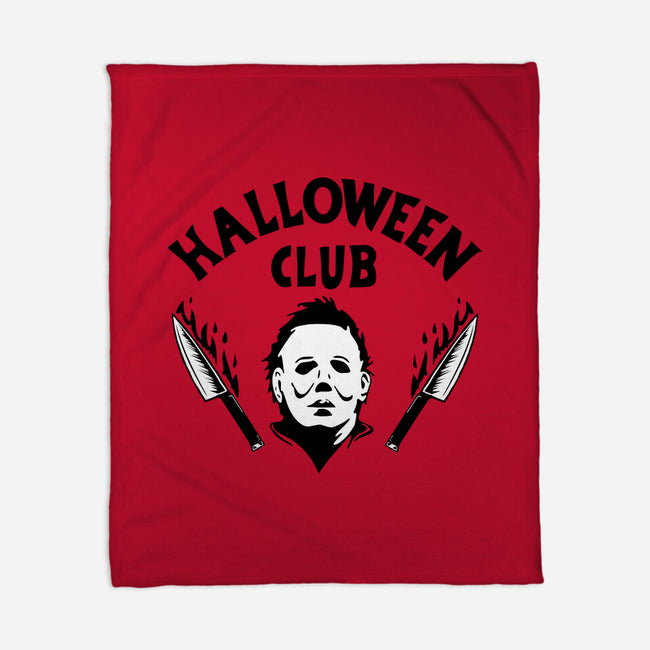 Halloween Club-none fleece blanket-Boggs Nicolas
