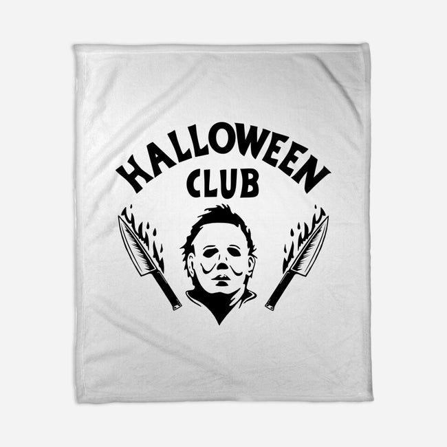 Halloween Club-none fleece blanket-Boggs Nicolas