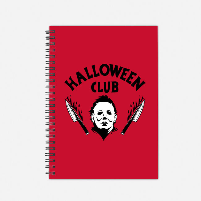 Halloween Club-none dot grid notebook-Boggs Nicolas