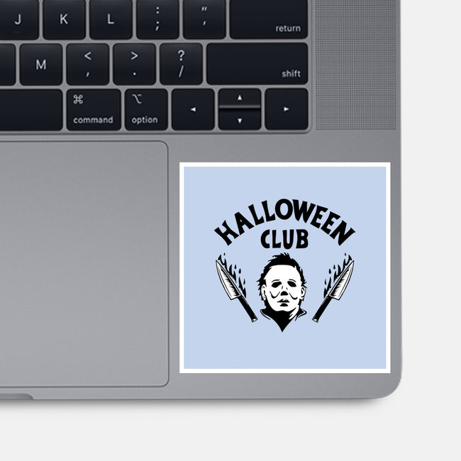 Halloween Club-none glossy sticker-Boggs Nicolas