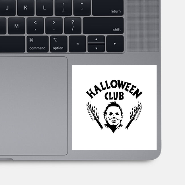 Halloween Club-none glossy sticker-Boggs Nicolas