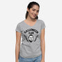 Halloween Club-womens v-neck tee-Boggs Nicolas