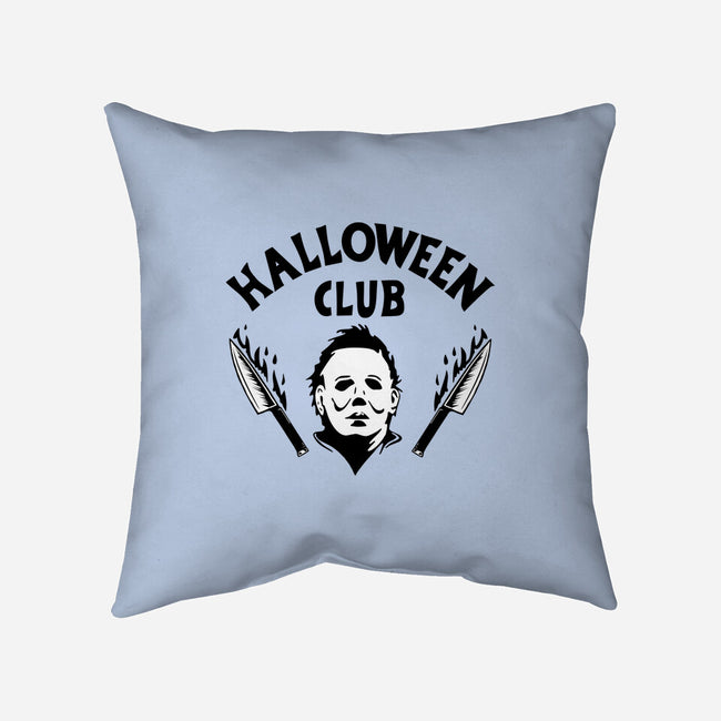 Halloween Club-none removable cover throw pillow-Boggs Nicolas