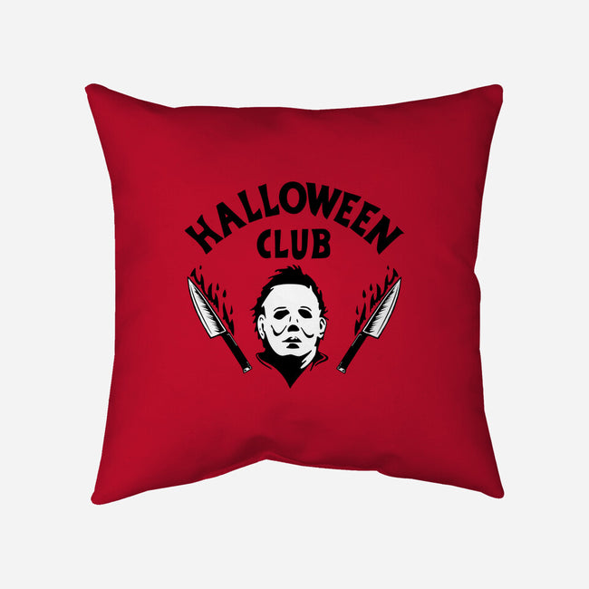 Halloween Club-none removable cover throw pillow-Boggs Nicolas