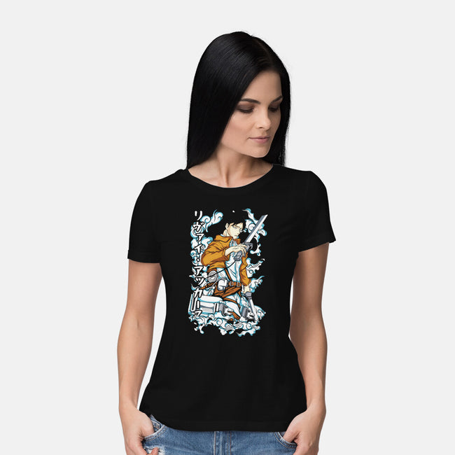 The Captain Attack-womens basic tee-rondes