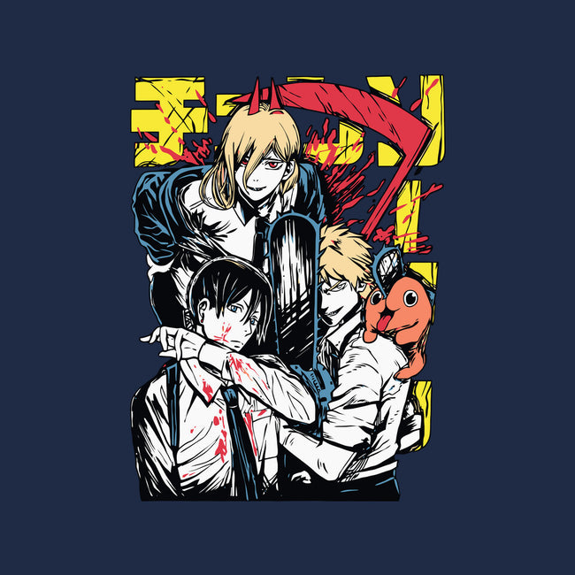 Team Chainsaw-womens v-neck tee-rondes