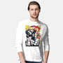 Team Chainsaw-mens long sleeved tee-rondes