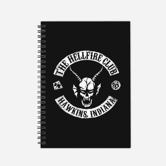 The Hellfire Club-none dot grid notebook-dalethesk8er