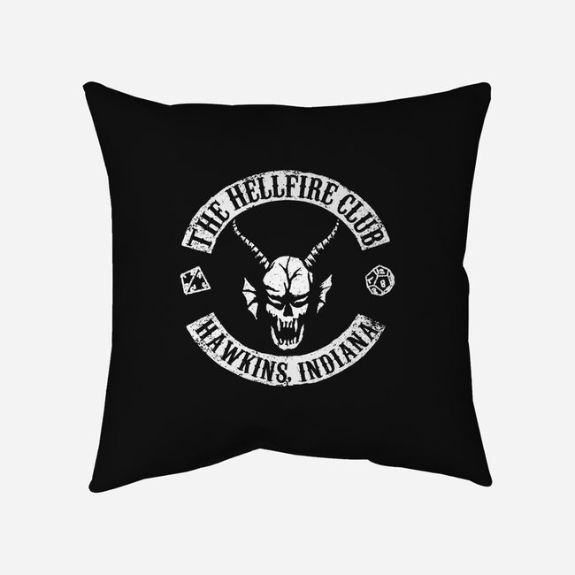 The Hellfire Club-none removable cover throw pillow-dalethesk8er