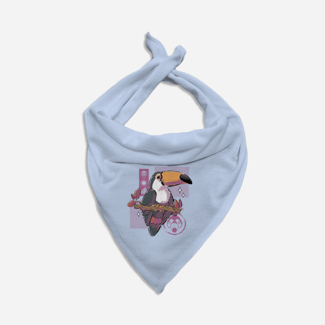 Cute Toucan-dog bandana pet collar-xMorfina