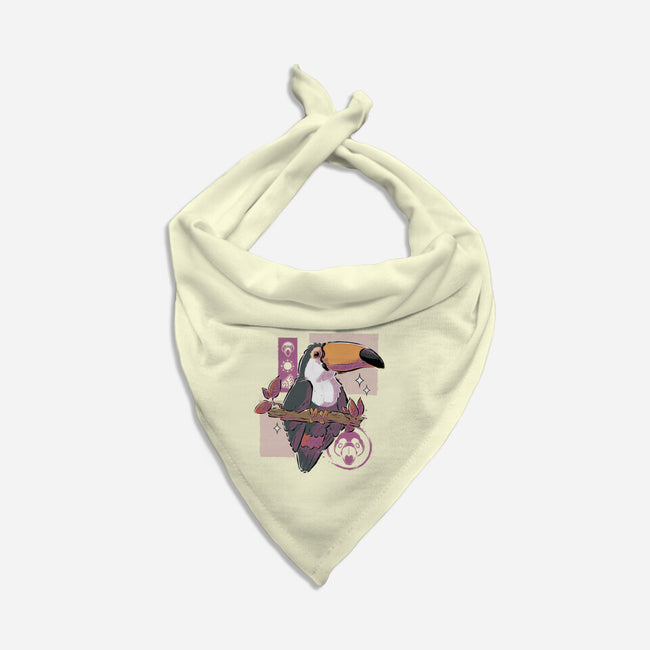 Cute Toucan-dog bandana pet collar-xMorfina