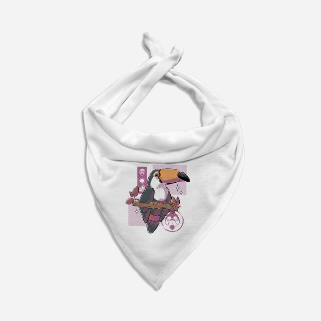 Cute Toucan-dog bandana pet collar-xMorfina
