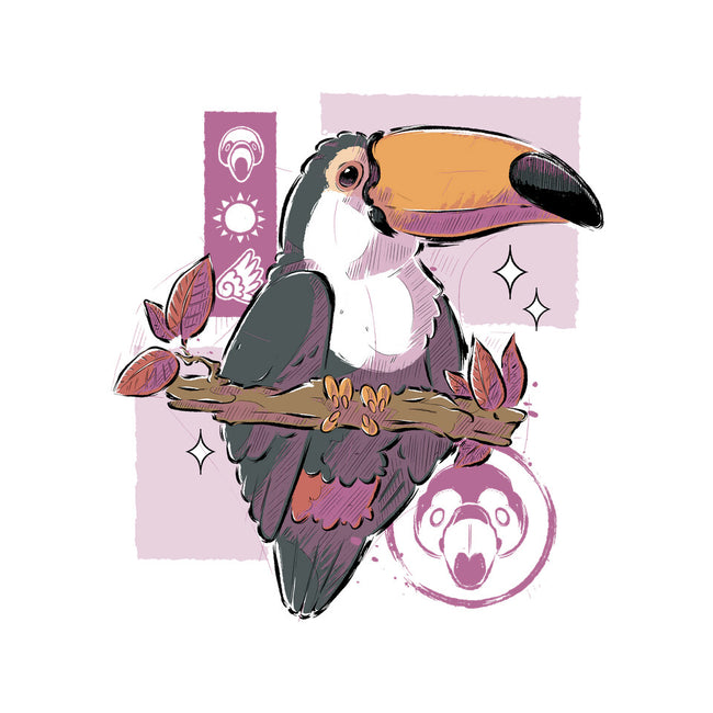 Cute Toucan-none glossy sticker-xMorfina
