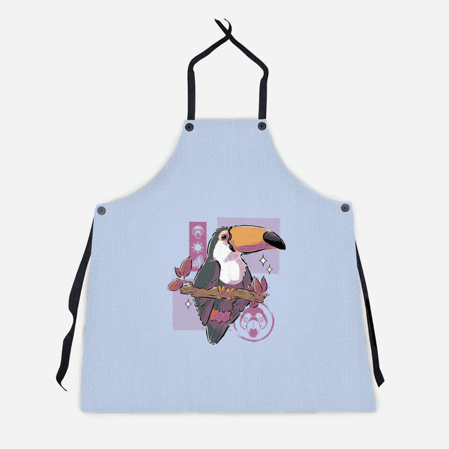 Cute Toucan-unisex kitchen apron-xMorfina