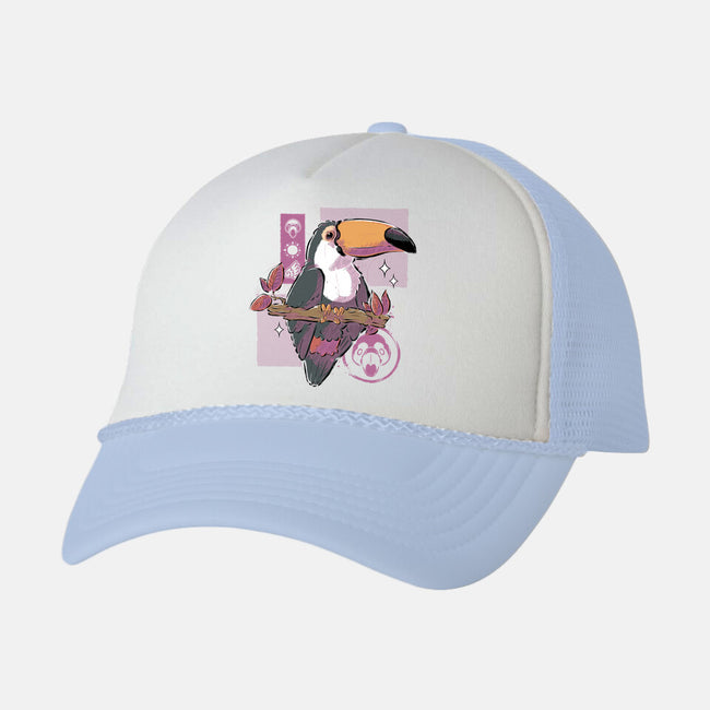 Cute Toucan-unisex trucker hat-xMorfina