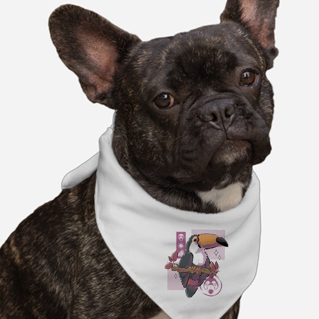 Cute Toucan-dog bandana pet collar-xMorfina