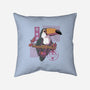 Cute Toucan-none removable cover throw pillow-xMorfina