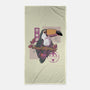 Cute Toucan-none beach towel-xMorfina