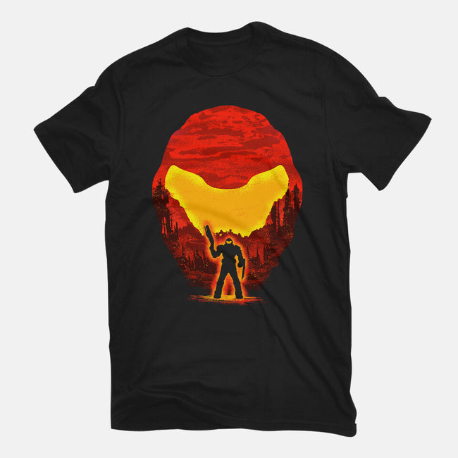 Conquer Demons-mens basic tee-kuriz