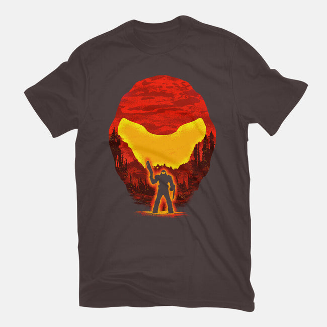 Conquer Demons-womens basic tee-kuriz